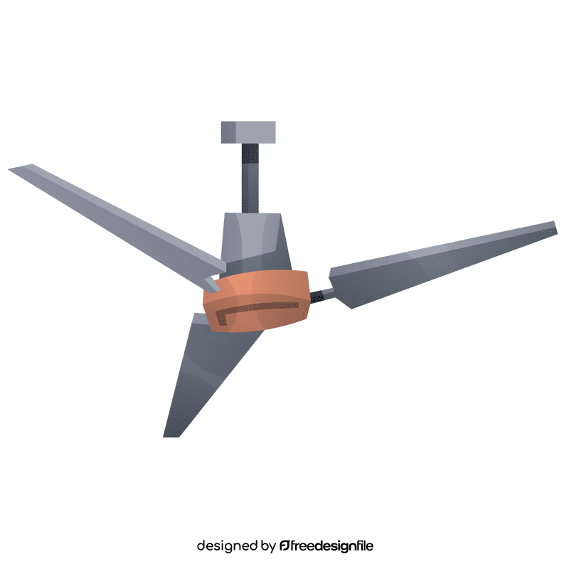 Electric fan celling clipart