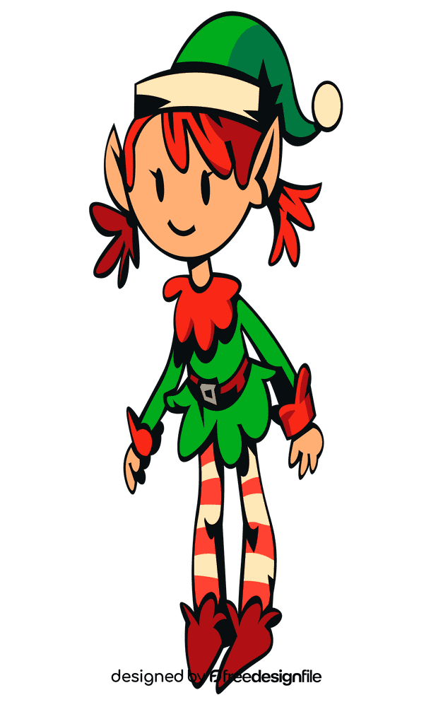 Elf girl clipart