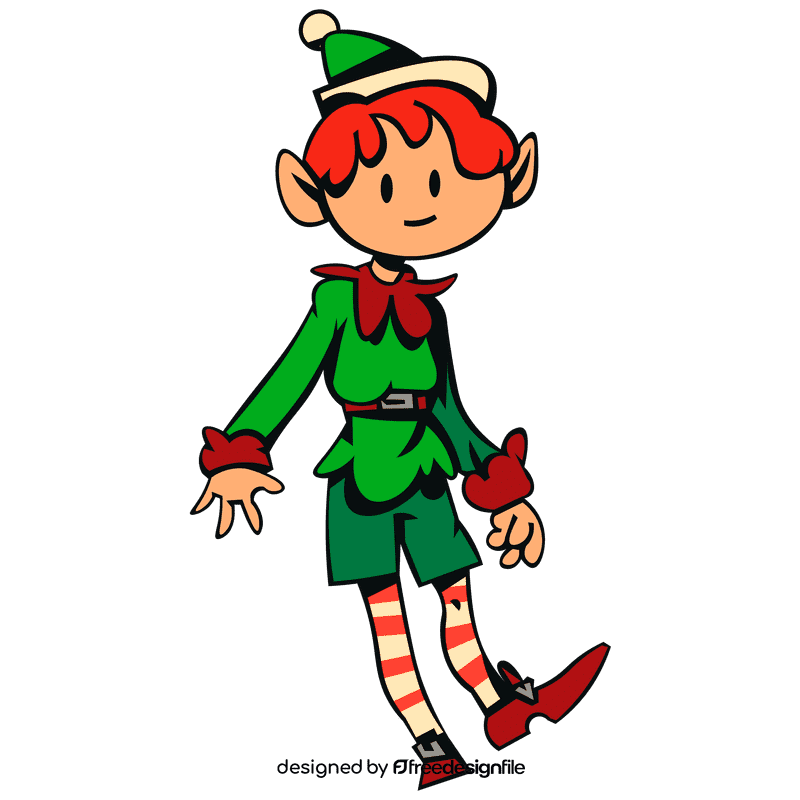 Elf guy clipart