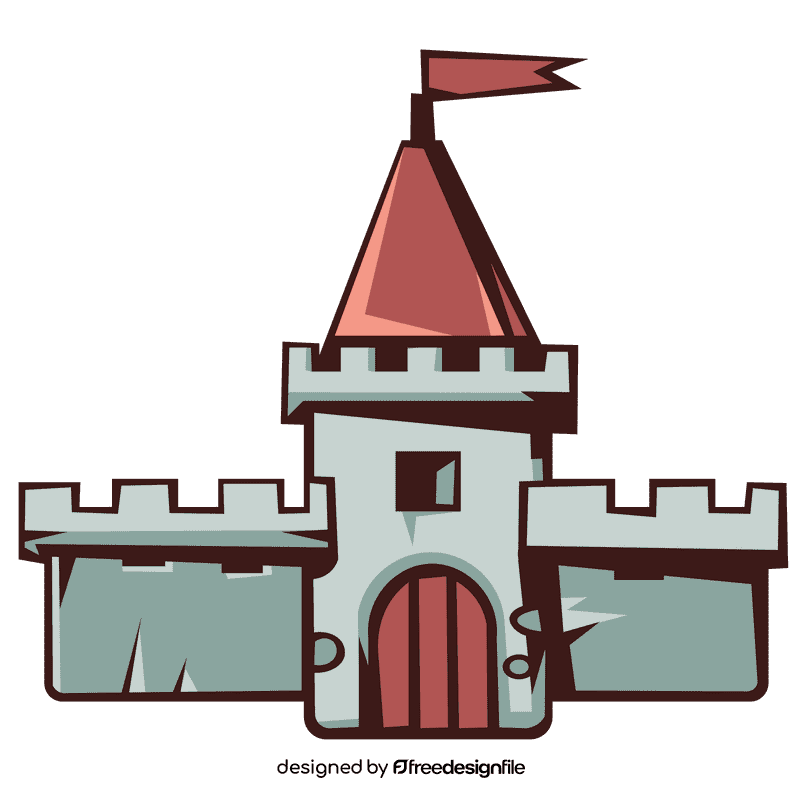 Fantasy castle clipart
