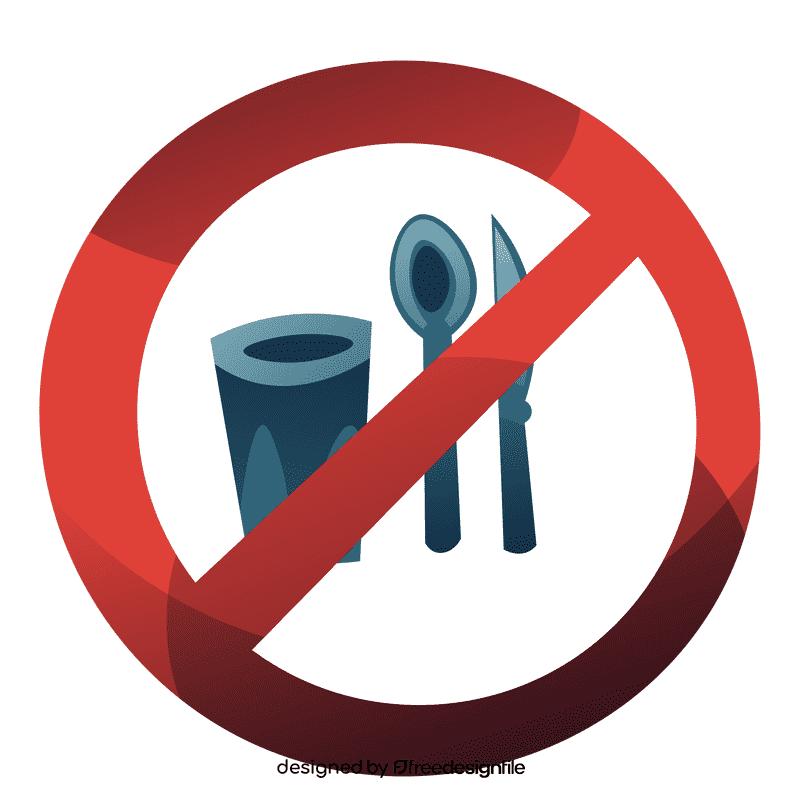 Fasting ban clipart
