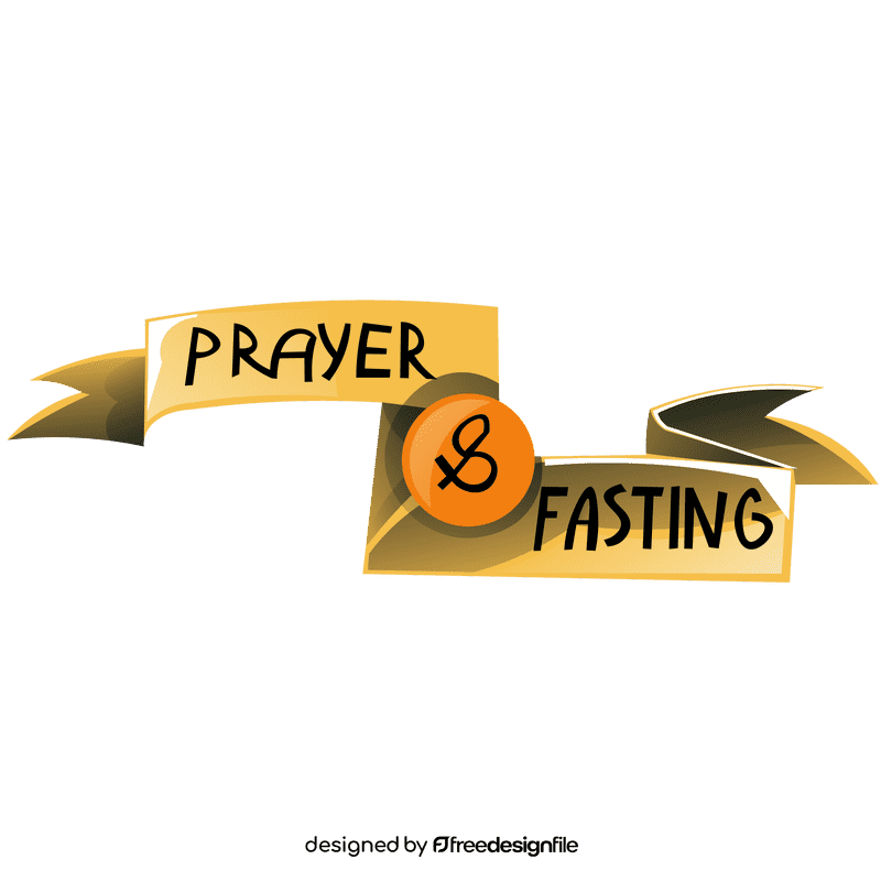 Fasting sign clipart