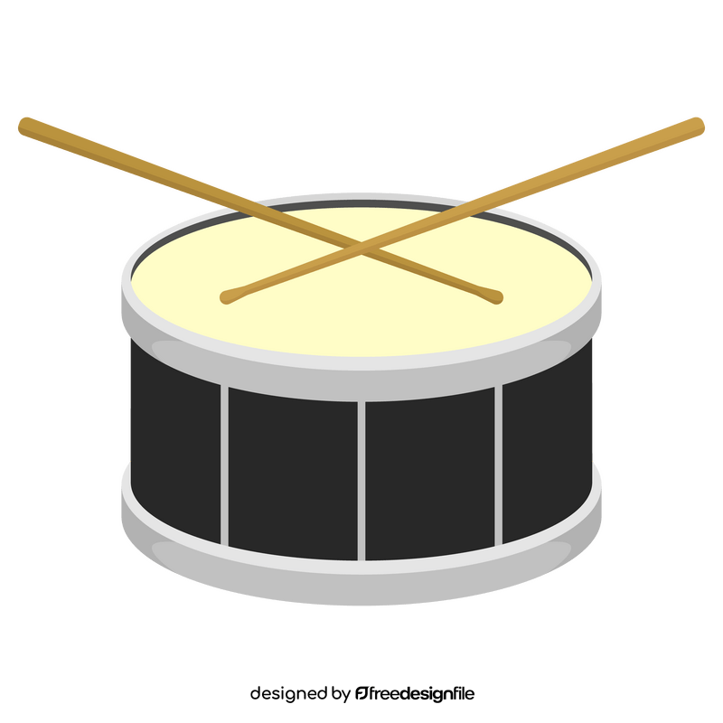 Snare drum clipart vector free download