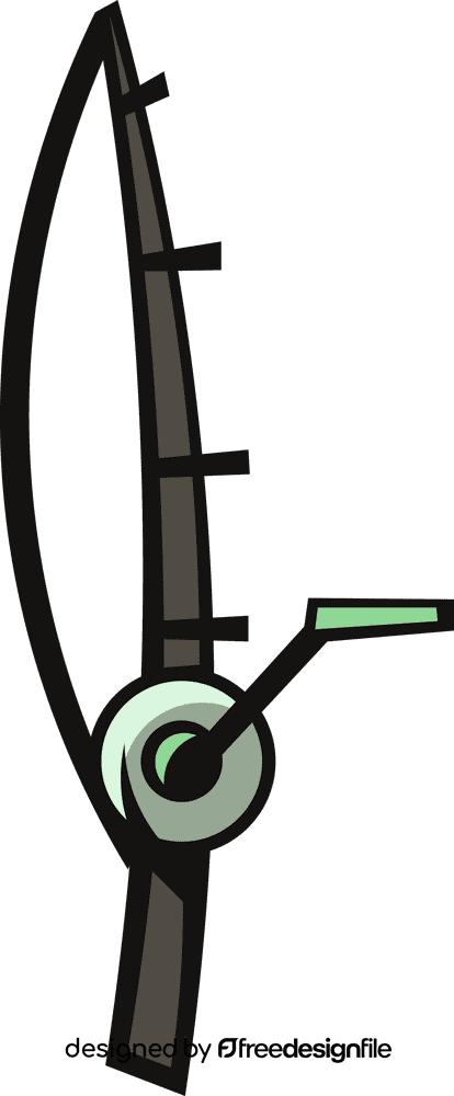 Fishing rod closed clipart