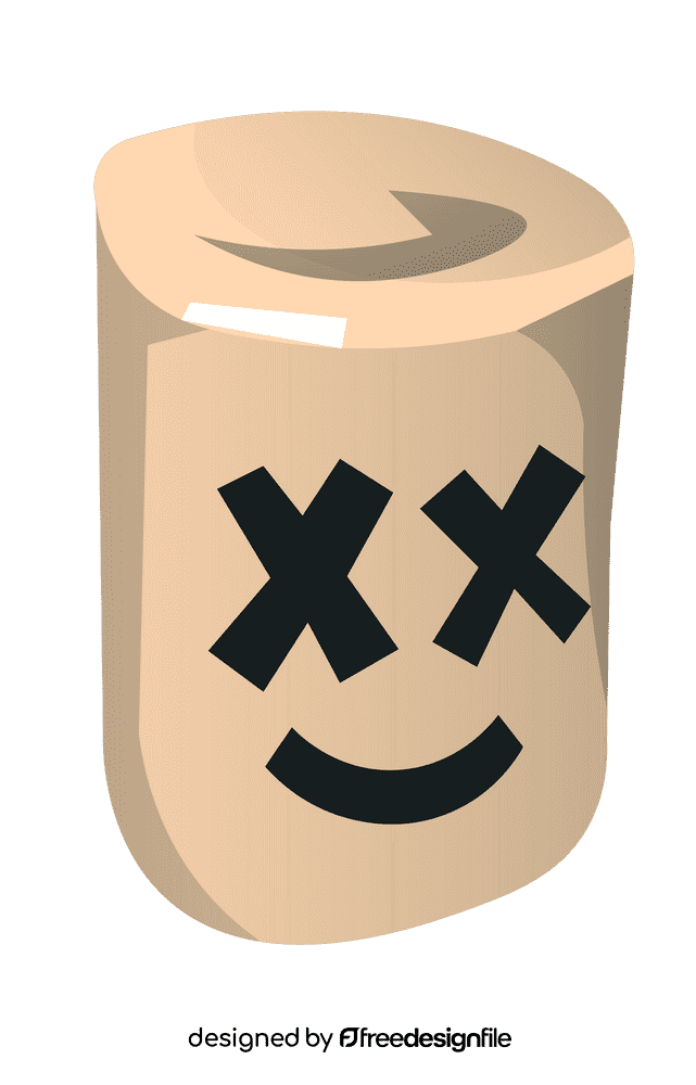 Marshmallow dead clipart