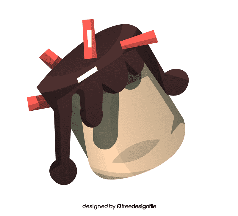 Marshmallow glaze clipart