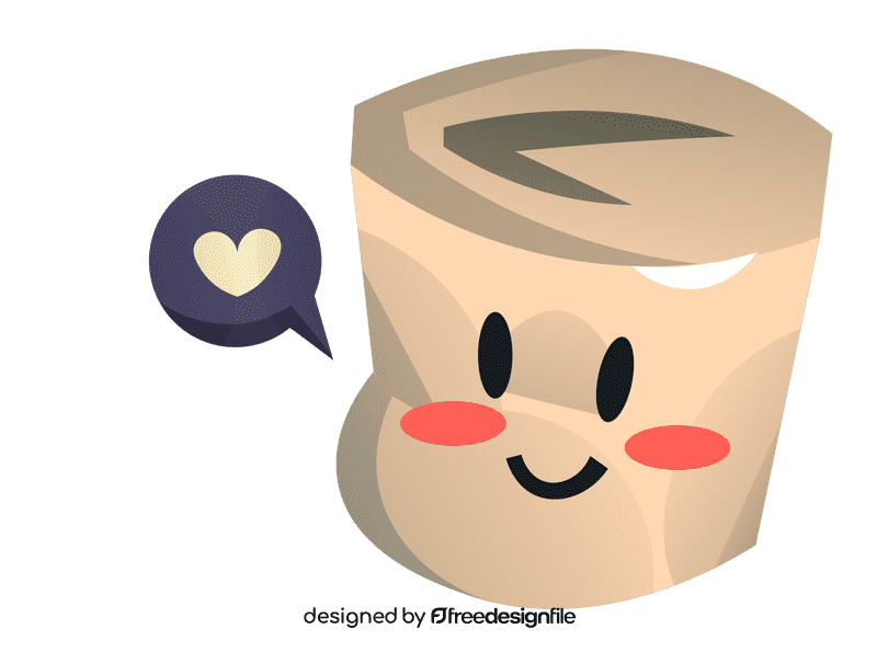 Marshmallow kawaii clipart