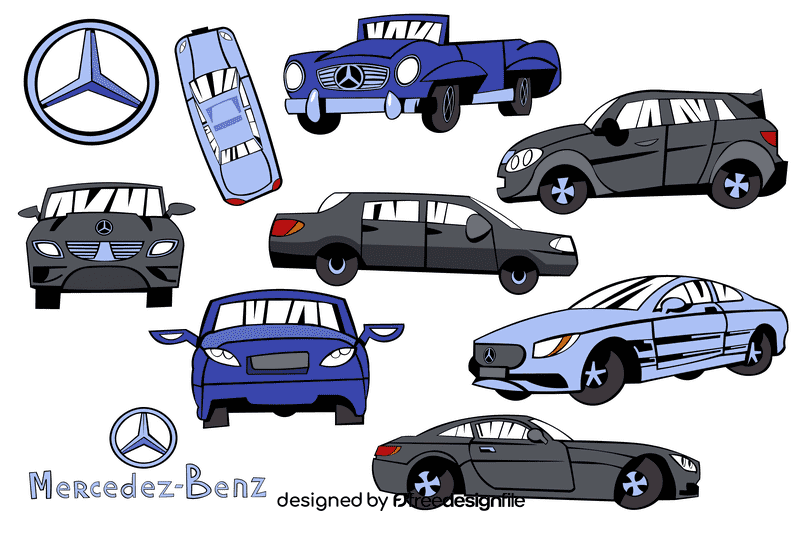 Mercedes benz vector