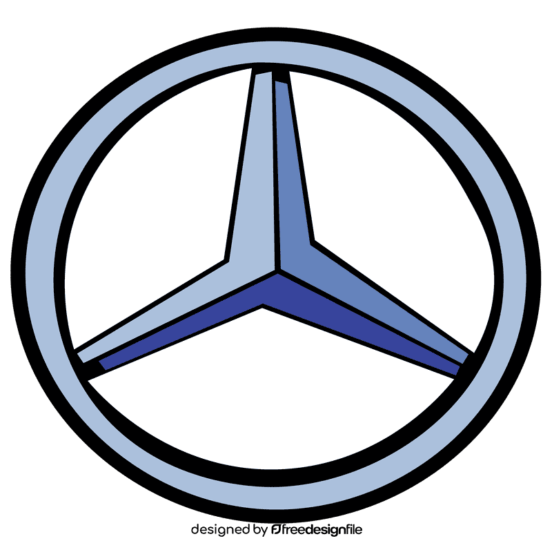 Mercedes benz logo clipart