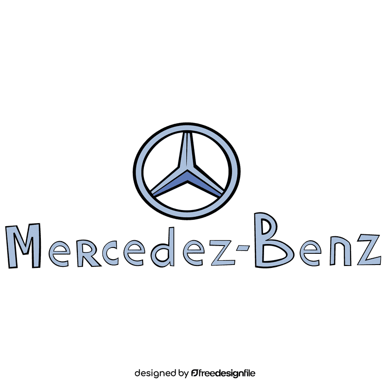 Mercedes benz logo big clipart