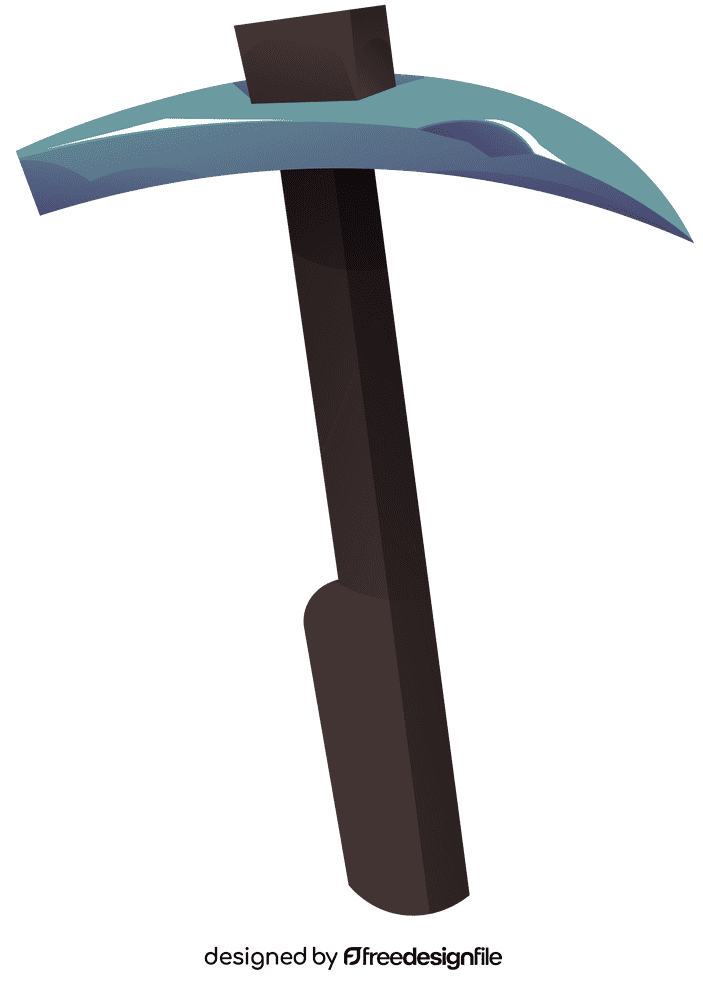 Mining pickaxe clipart