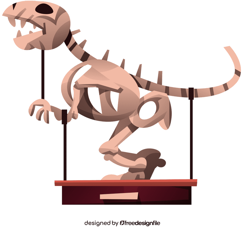 Museum dino clipart
