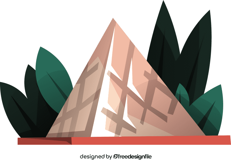 Museum louvre clipart