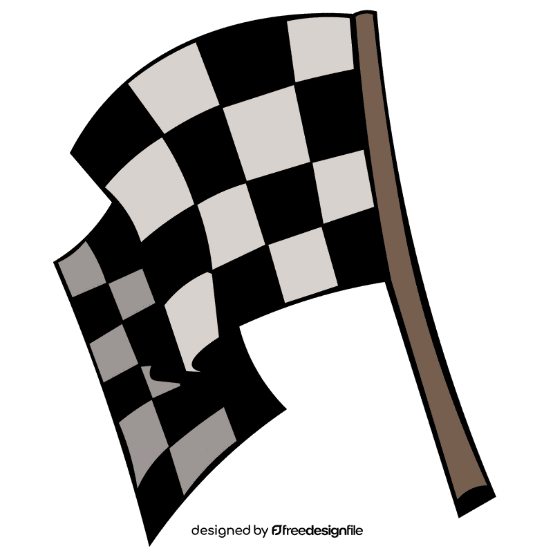 Mustang flag clipart