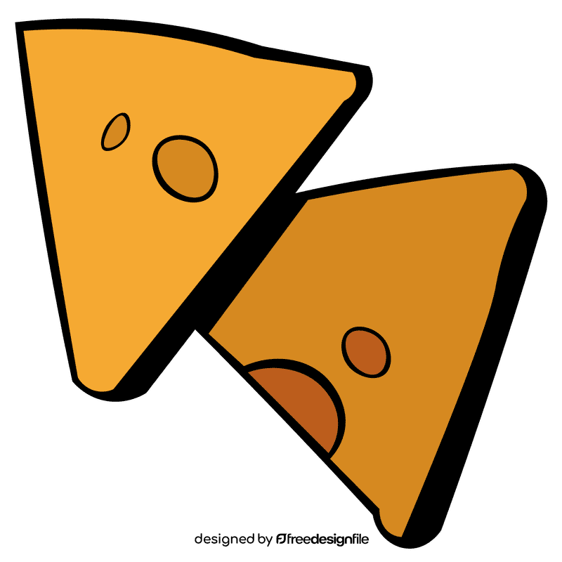 Nachos chips clipart