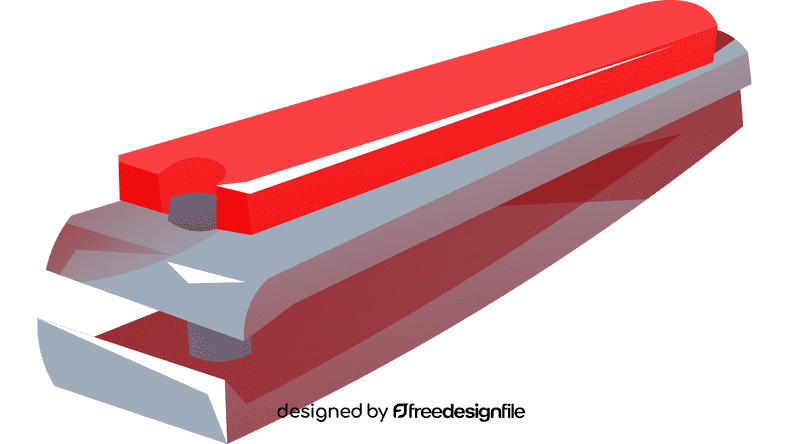 Nail cutter closed clipart