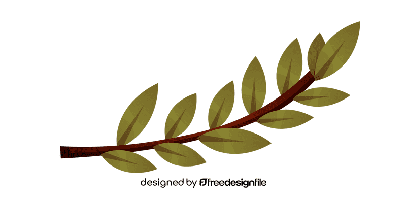 Olive branch clipart