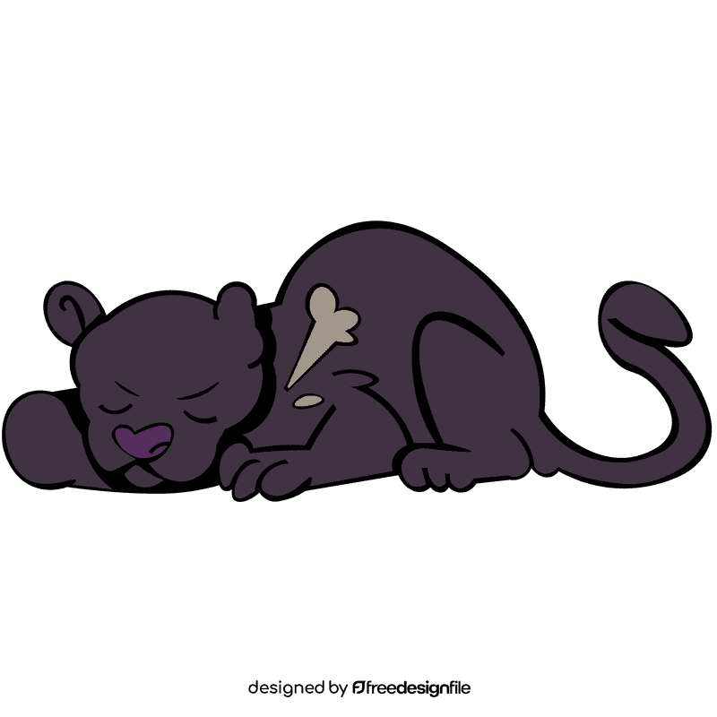 Panther offended clipart
