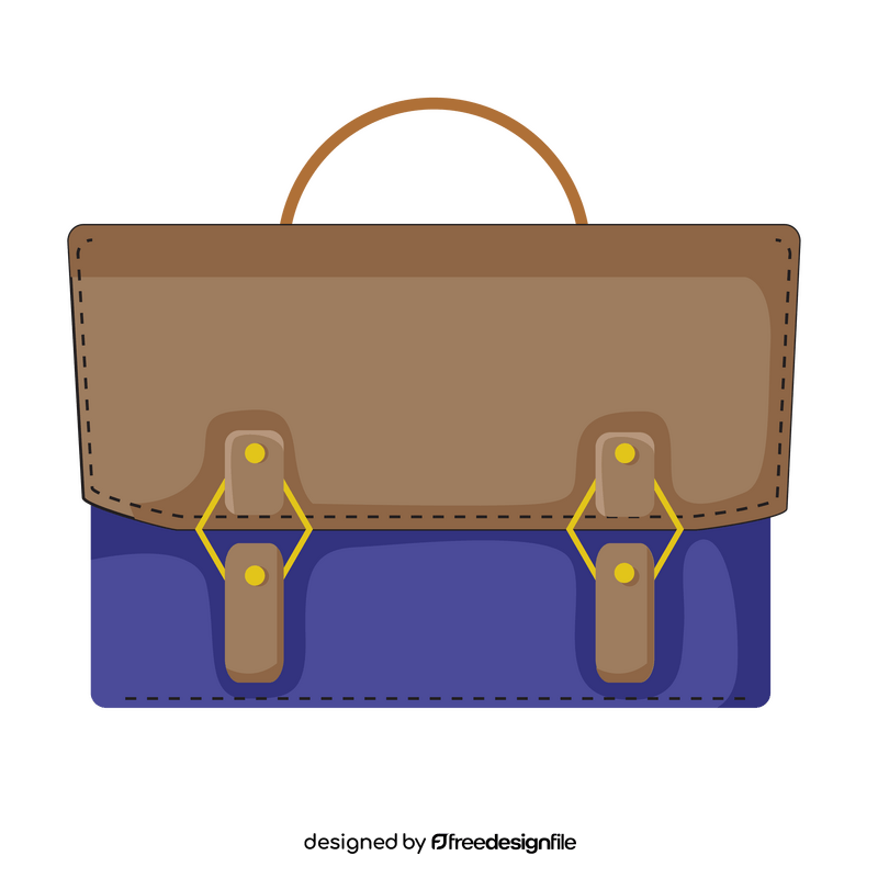 Accountant briefcase clipart