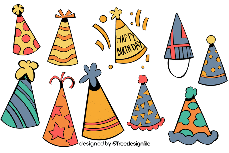 Party hat vector