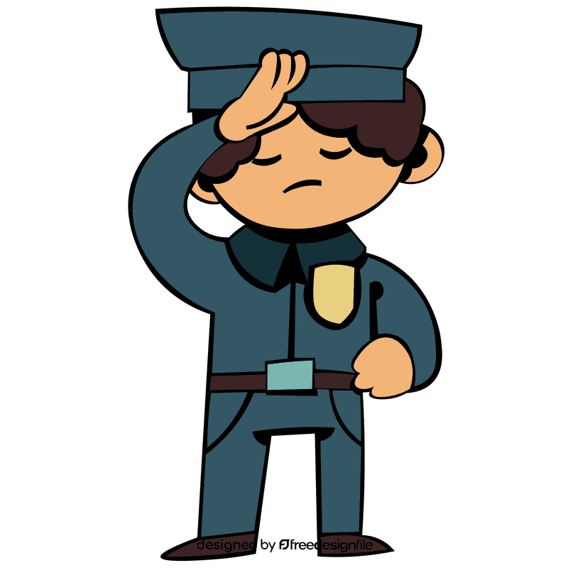Police oath clipart