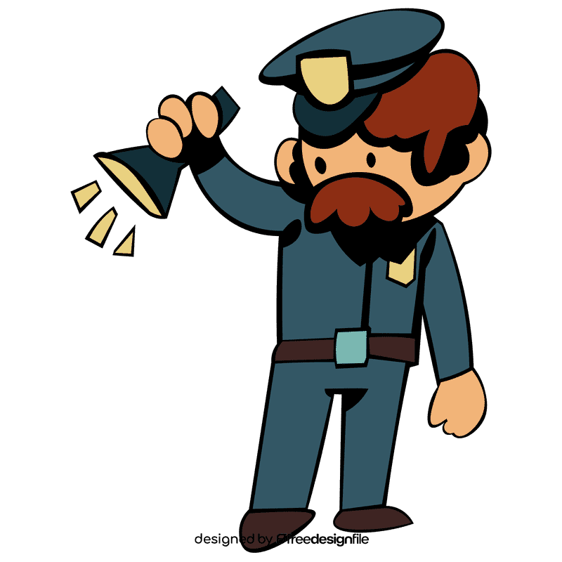 Police old clipart