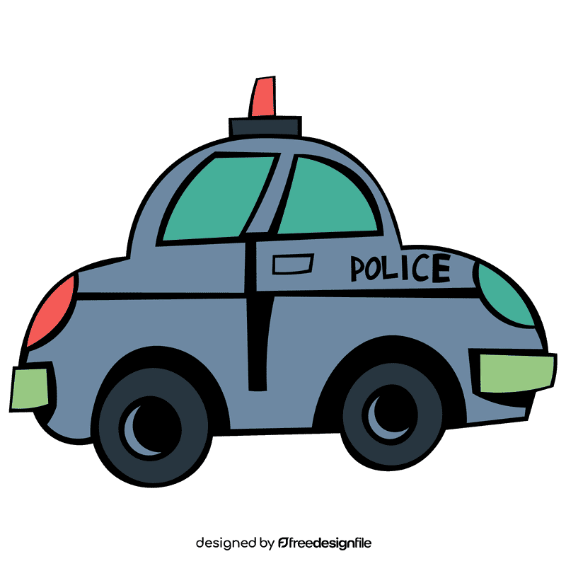 Police car car clipart