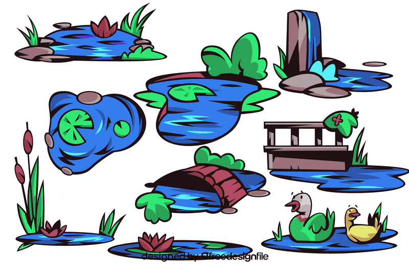 Pond vector