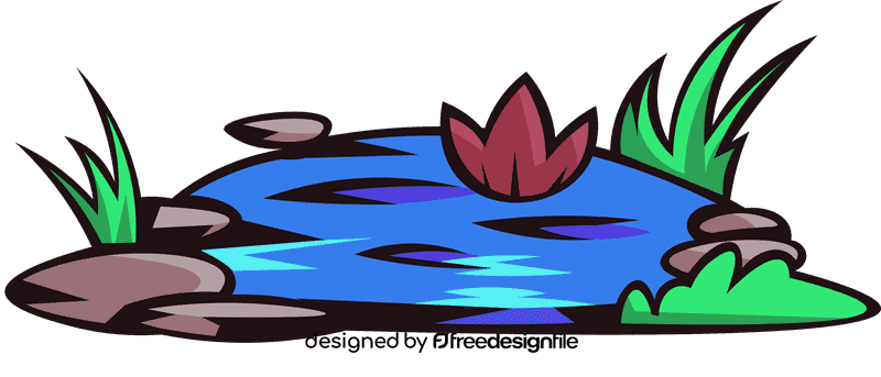 Pond clipart