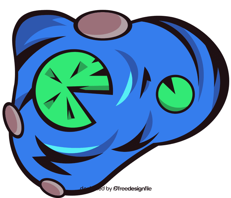 Pond top view clipart