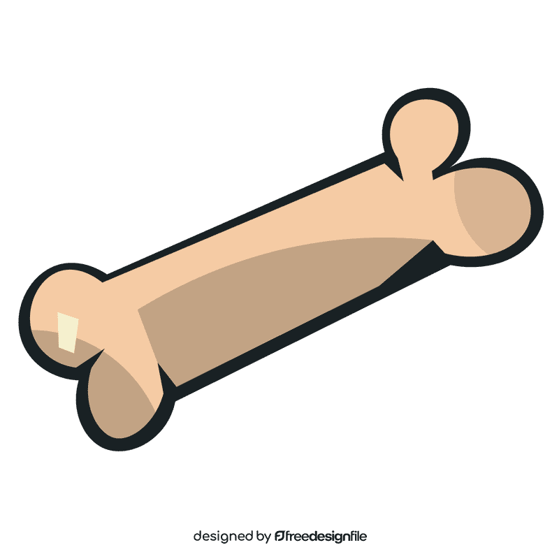 Puppy bone clipart
