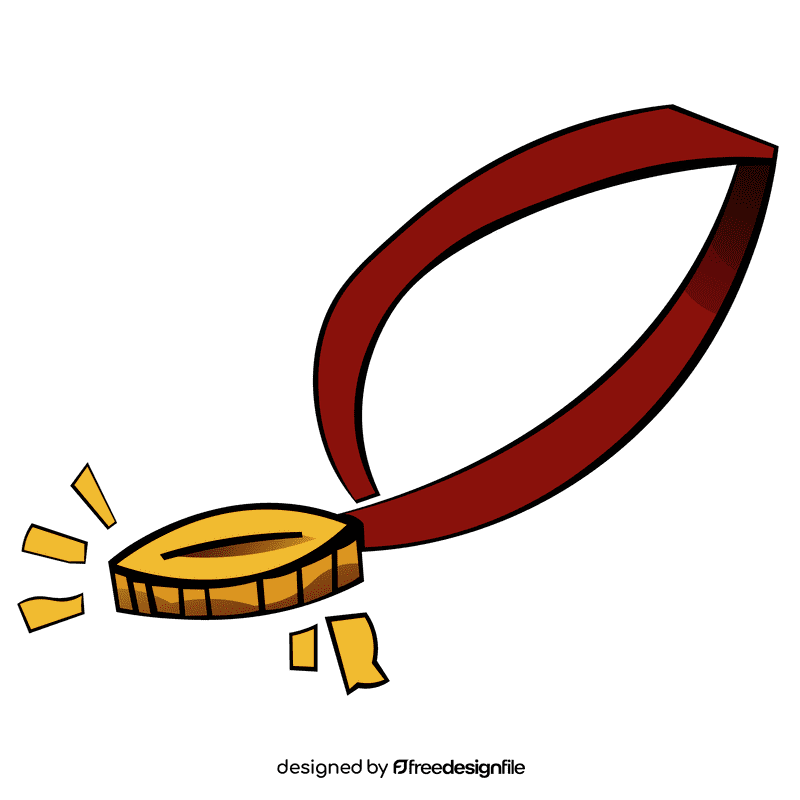 Reward medal clipart