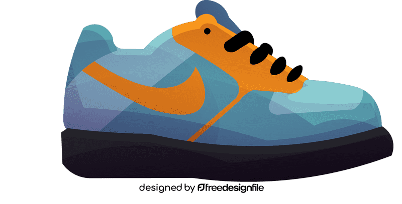 Nike boot clipart