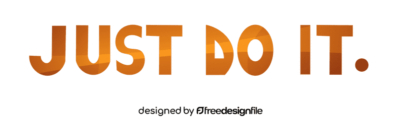 Nike tagline clipart