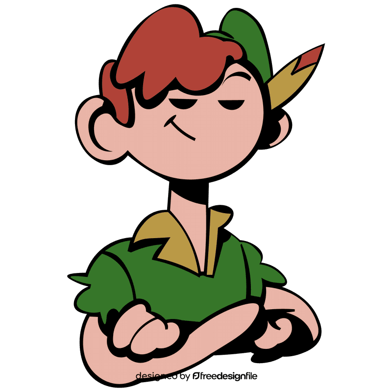 Peter pan torso clipart