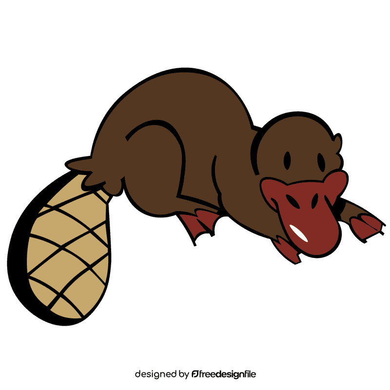 Platypus clipart