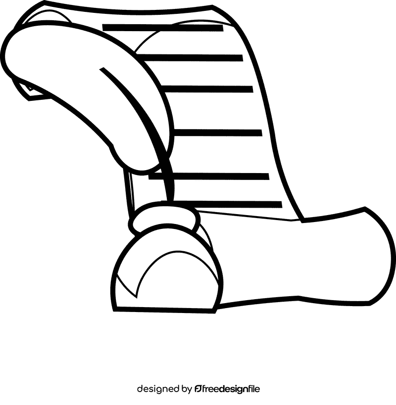 Poetry black and white clipart