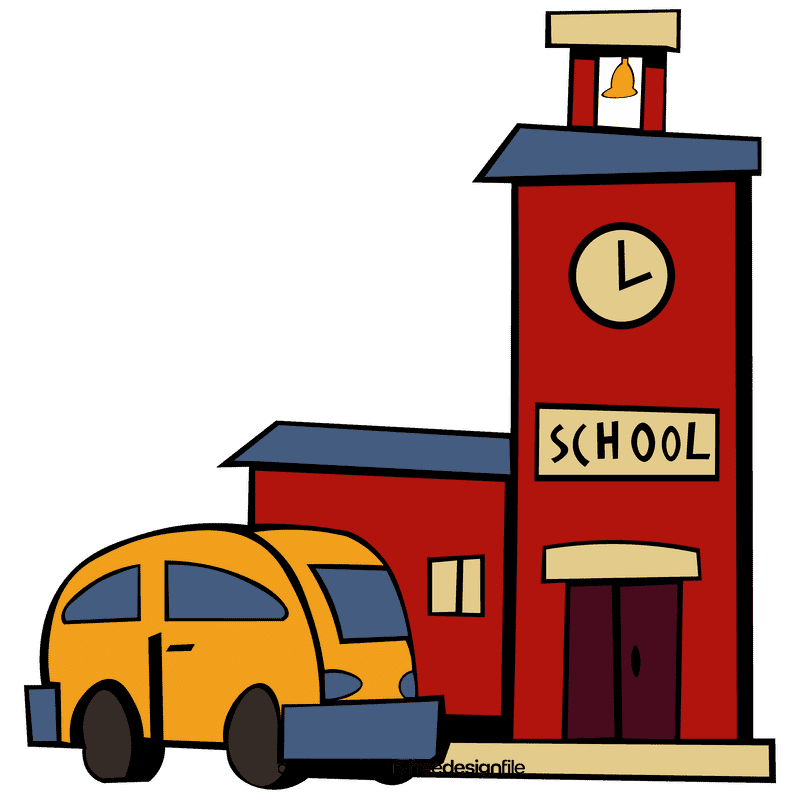 School bus clipart