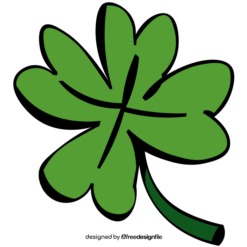 Shamrock green clipart