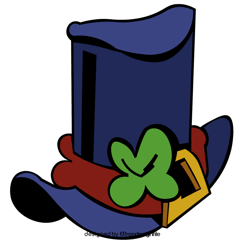 Shamrock hat clipart