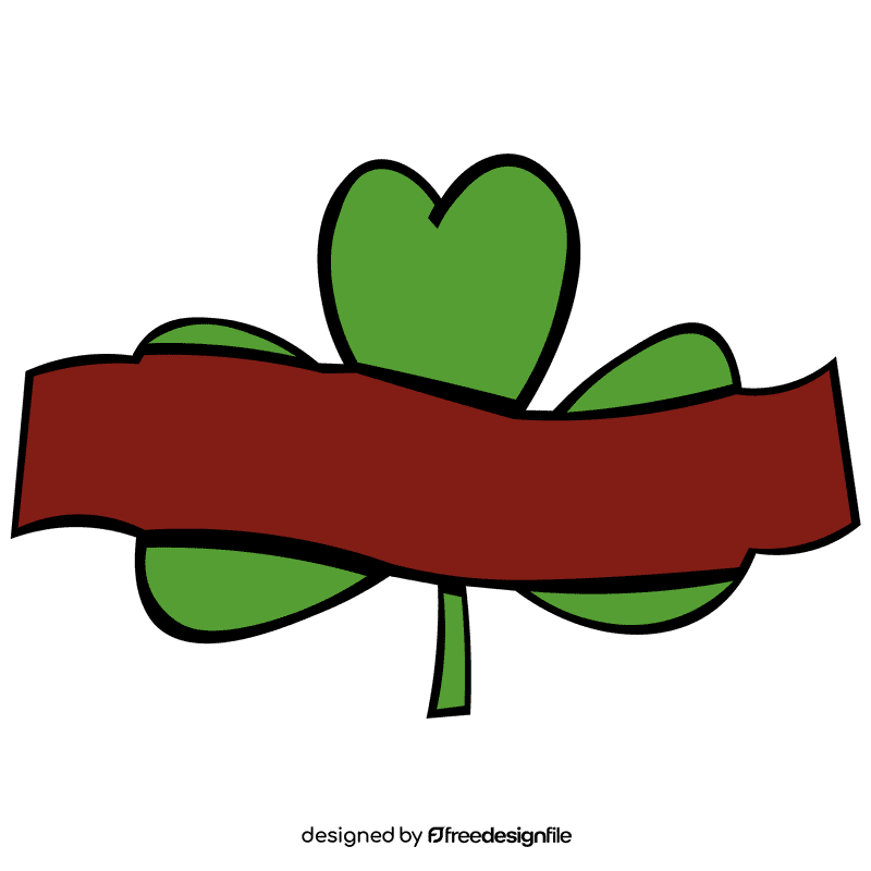 Shamrock sign clipart