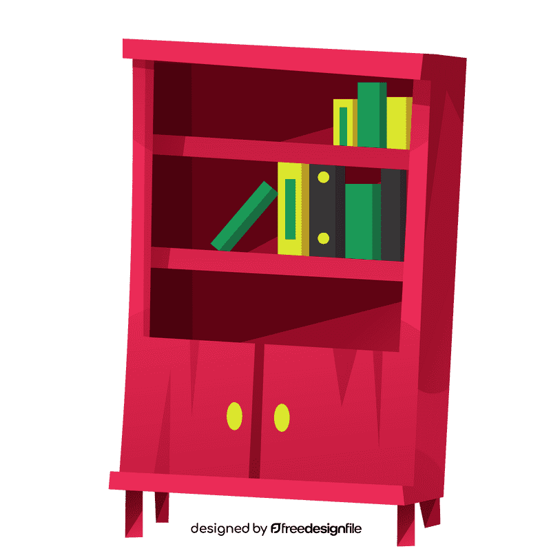 Shelf cabinet clipart