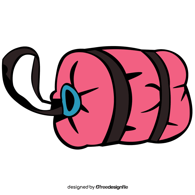 Sleeping bag clipart