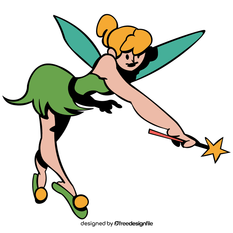 Tinker bell spell clipart