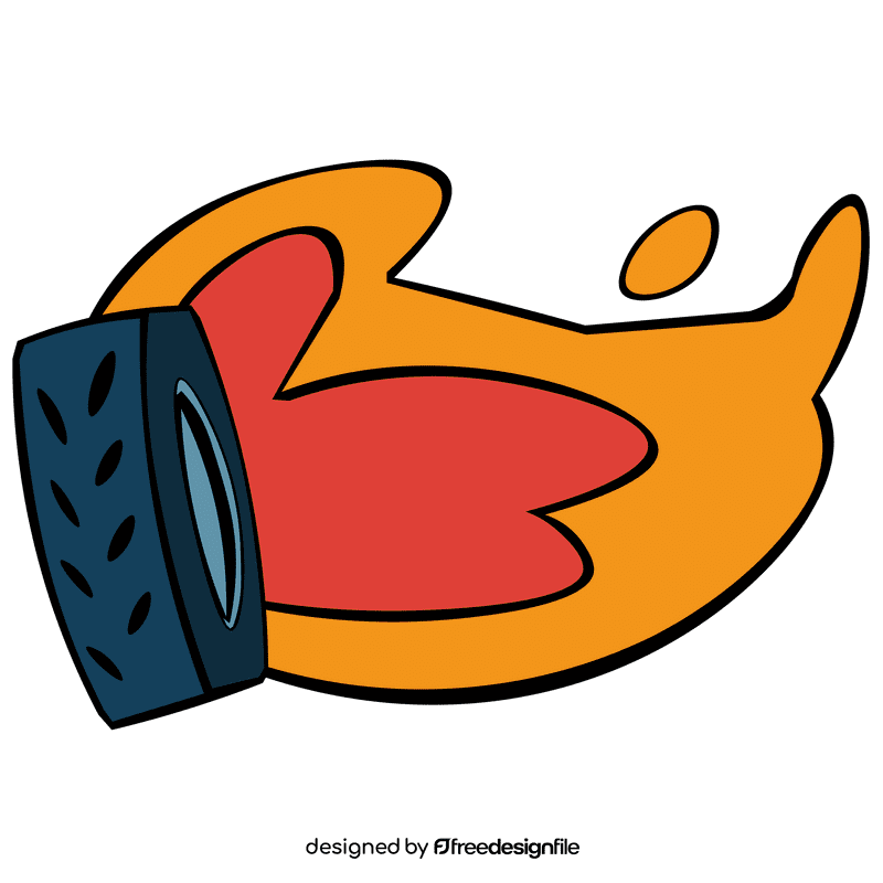 Tire fire clipart