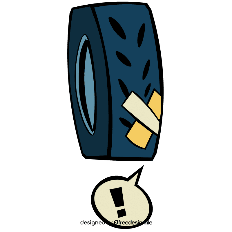 Tire patch clipart
