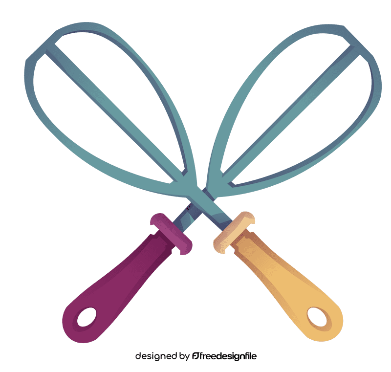 Whisk double clipart