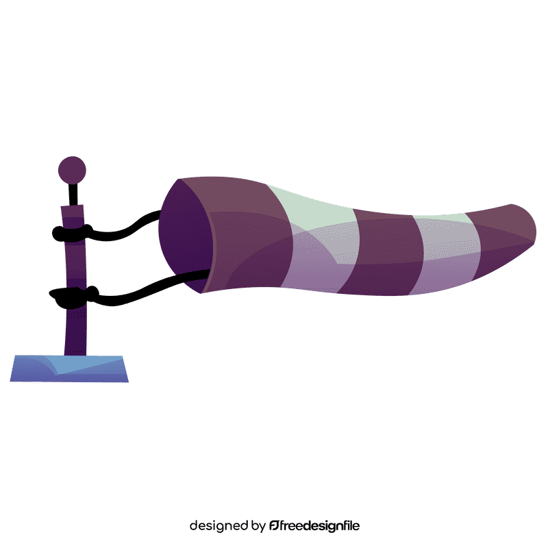 Wind anemometer clipart
