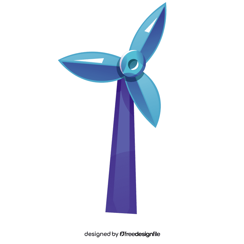 Wind windmill clipart