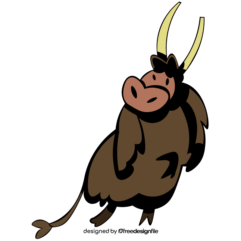 Yak dreamy clipart